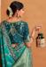 Picture of Fine Silk Teal Saree