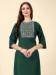 Picture of Resplendent Rayon & Cotton Sea Green Kurtis And Tunic