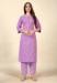 Picture of Ideal Cotton Plum Kurtis & Tunic