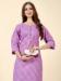 Picture of Ideal Cotton Plum Kurtis & Tunic