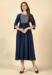 Picture of Beauteous Rayon & Cotton Indigo Kurtis And Tunic