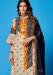 Picture of Elegant Rayon Cornsilk Readymade Salwar Kameez