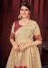 Picture of Excellent Silk Tan Readymade Salwar Kameez