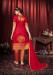 Picture of Comely Silk Crimson Readymade Salwar Kameez