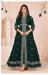 Picture of Georgette Dark Slate Grey Anarkali Salwar Kameez