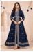 Picture of Georgette Midnight Blue Anarkali Salwar Kameez