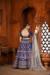 Picture of Exquisite Silk Dark Slate Blue Lehenga Choli