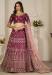 Picture of Amazing Silk Rosy Brown Lehenga Choli