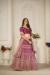 Picture of Amazing Silk Rosy Brown Lehenga Choli