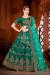 Picture of Resplendent Silk Teal Lehenga Choli