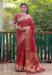 Picture of Pleasing Silk Maroon Saree