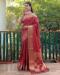 Picture of Pleasing Silk Maroon Saree