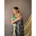 Picture of Beautiful Silk Slate Grey Saree