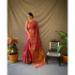 Picture of Magnificent Silk Medium Violet Red Saree