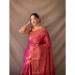 Picture of Magnificent Silk Medium Violet Red Saree