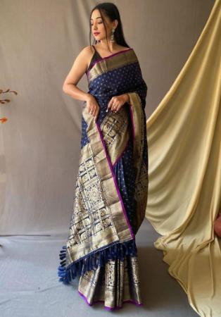 Picture of Admirable Georgette Blue Saree