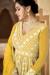 Picture of Excellent Georgette Golden Rod Readymade Gown