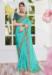 Picture of Ravishing Satin & Organza Light Sea Green Saree