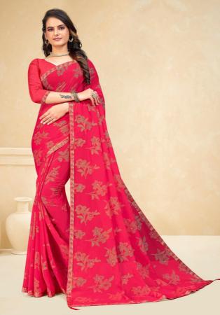 Picture of Wonderful Silk Light Coral Saree