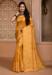 Picture of Excellent Silk Khaki Saree