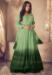 Picture of Georgette Dark Sea Green Anarkali Salwar Kameez