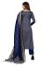 Picture of Silk Dark Slate Blue Straight Cut Salwar Kameez