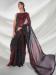 Picture of Splendid Georgette Black Saree