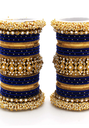 Picture of Sightly Chiffon Midnight Blue Bracelets