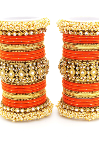 Picture of Classy Chiffon Orange Red Bracelets