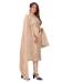 Picture of Statuesque Organza Beige Straight Cut Salwar Kameez