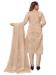 Picture of Statuesque Organza Beige Straight Cut Salwar Kameez