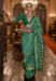 Picture of Excellent Silk Sea Green Saree