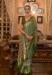 Picture of Pleasing Silk Dark Olive Green Saree