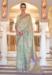 Picture of Grand Silk Dark Sea Green Saree