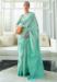 Picture of Enticing Chiffon Dark Sea Green Saree