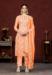 Picture of Marvelous Cotton Orange Straight Cut Salwar Kameez