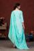 Picture of Cotton Powder Blue Straight Cut Salwar Kameez