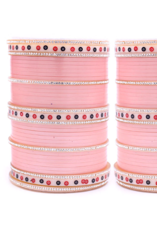 Picture of Graceful Light Pink Bangles