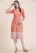 Picture of Nice Cotton Dark Salmon Kurtis & Tunic