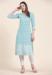 Picture of Comely Cotton Light Steel Blue Kurtis & Tunic