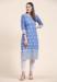 Picture of Exquisite Cotton Light Blue Kurtis & Tunic