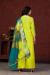 Picture of Chiffon Golden Rod Straight Cut Salwar Kameez