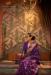 Picture of Sublime Chiffon Purple Saree