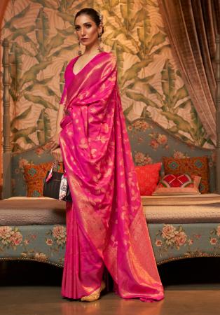 Picture of Appealing Chiffon Pink Saree