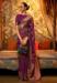 Picture of Wonderful Chiffon Purple Saree