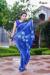 Picture of Classy Georgette Medium Blue Saree