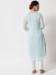 Picture of Exquisite Georgette Light Steel Blue Kurtis & Tunic