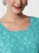 Picture of Georgette Medium Aqua Marine Kurtis & Tunic