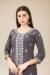 Picture of Sightly Silk Dim Gray Kurtis & Tunic