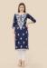 Picture of Excellent Silk Indigo Kurtis & Tunic